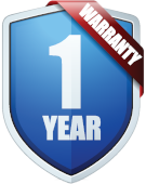 1 Year Warranty